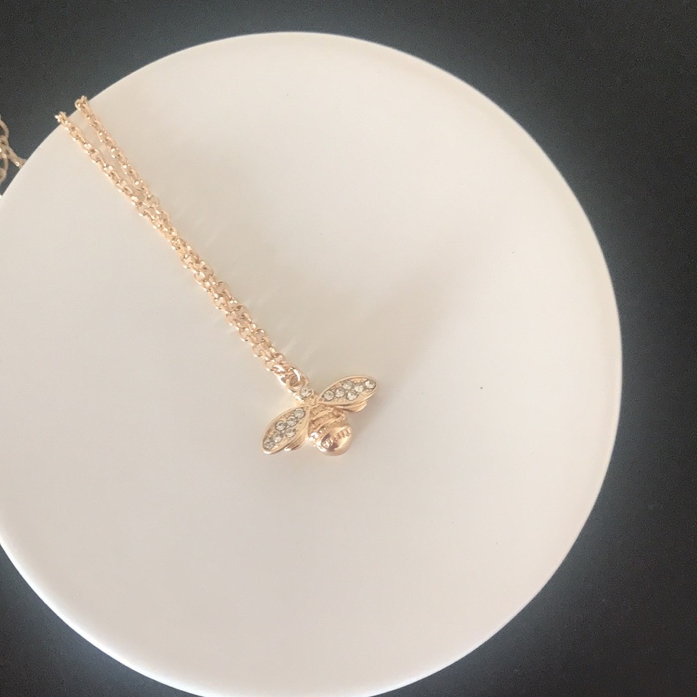 Bumble Bee Charm Necklace